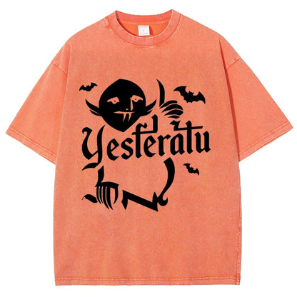 Yesferatu Vintage Distressed T-shirt