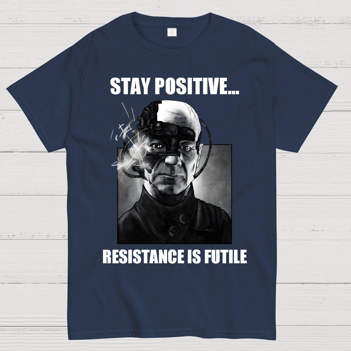 Stay positive... Persistence is key Geek T-Shirt