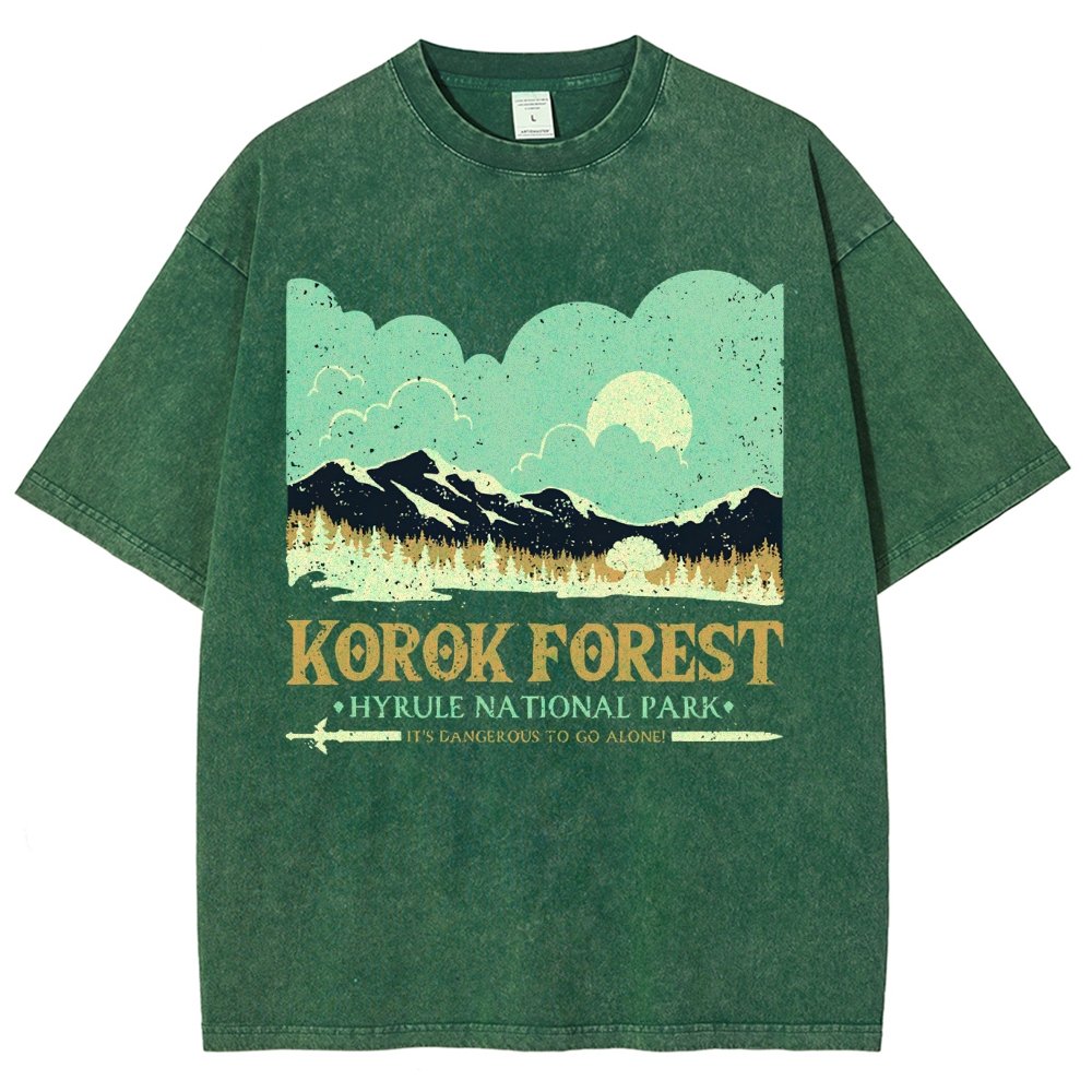Legendary Forest Vintage Distressed T-shirt