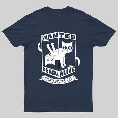 Schrödinger's Cat Mathe, Physics Geeky T-Shirt