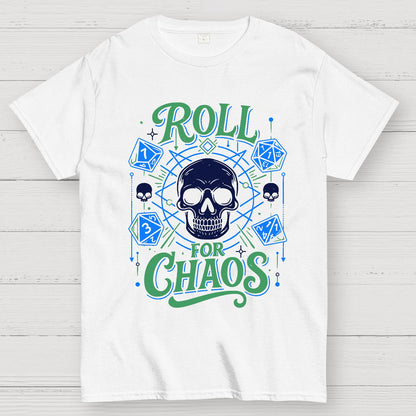Roll For Chaos Geek T-Shirt
