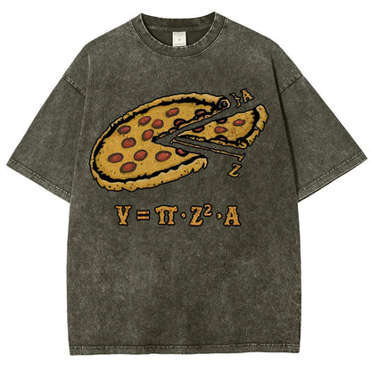 A Pizza Pi Vintage Distressed T-shirt
