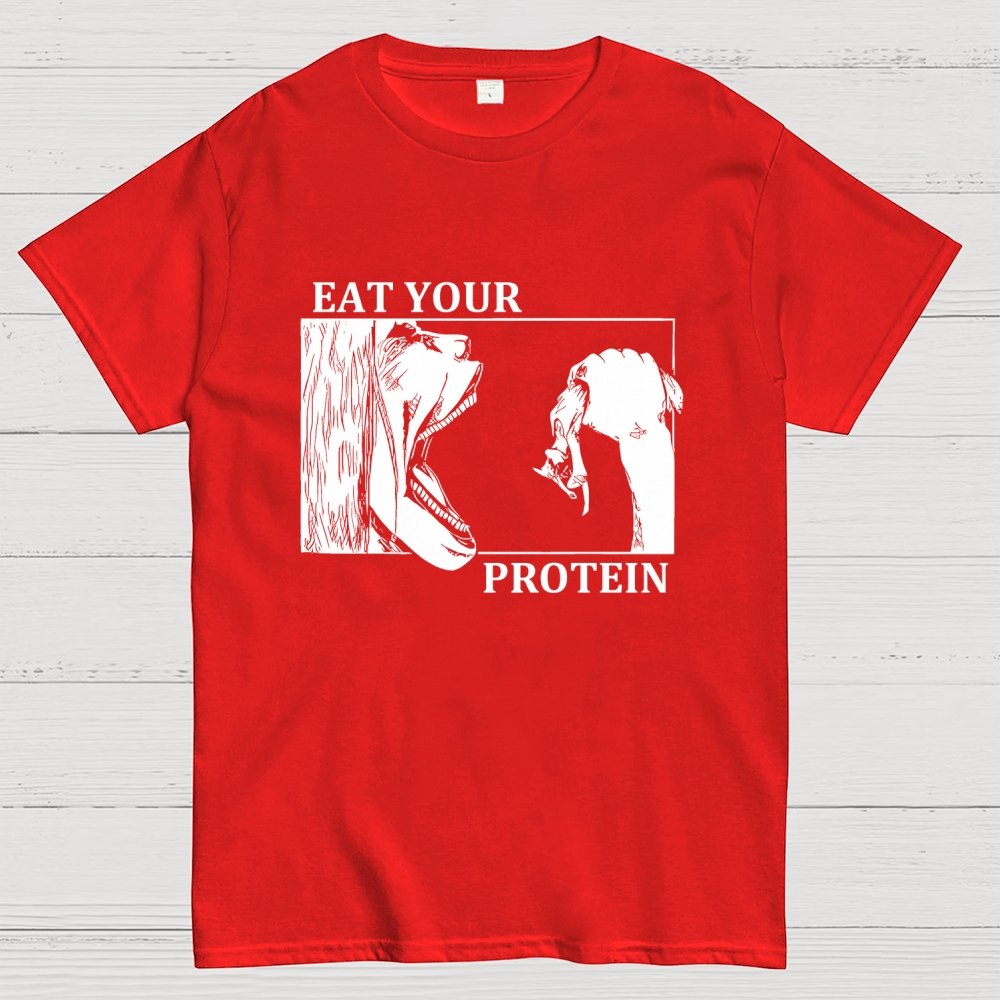 Eat Your Protein Unisex Geek T-Shirt
