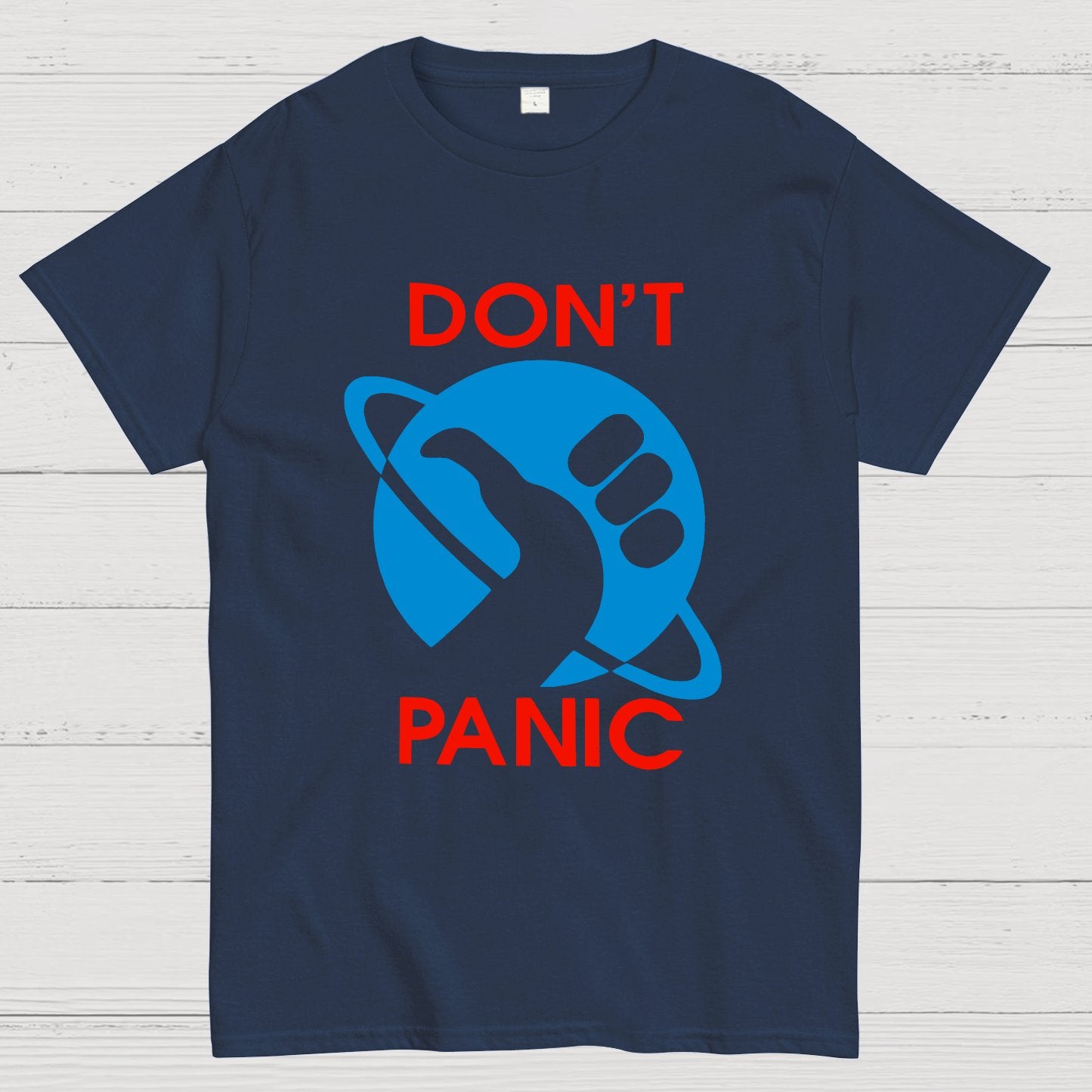 Don't Panic Geek T-Shirt