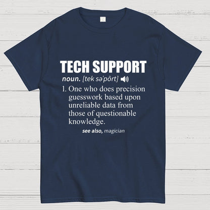 Tech Support Definition Geek T-Shirt