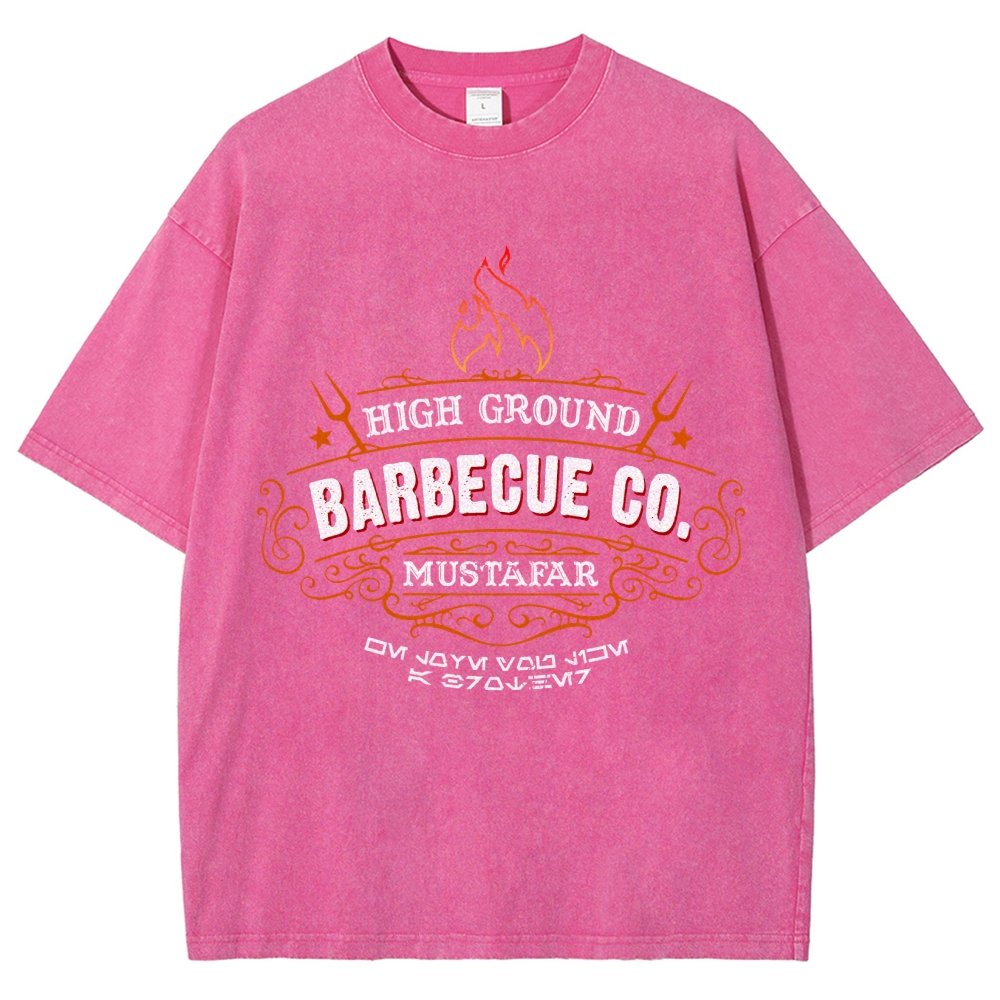 High Ground BBQ Vintage Distressed T-shirt