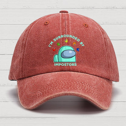 I'm Surrounded By Impostors Cotton Hat