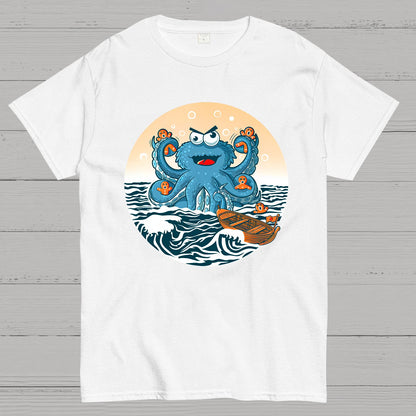 Cookie Kraken Attack Geek T-Shirt