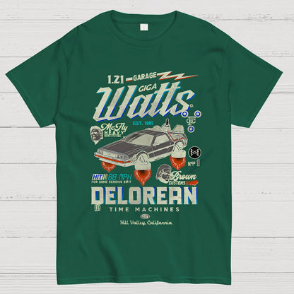 Gigawatts Garage Remix Geek T-Shirt