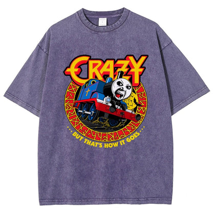 Crazy Tom Vintage Distressed T-shirt