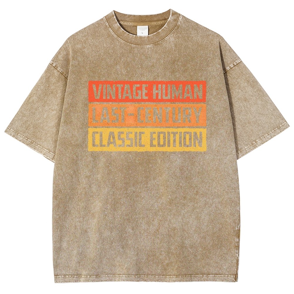 Vintage Human Vintage Distressed T-shirt