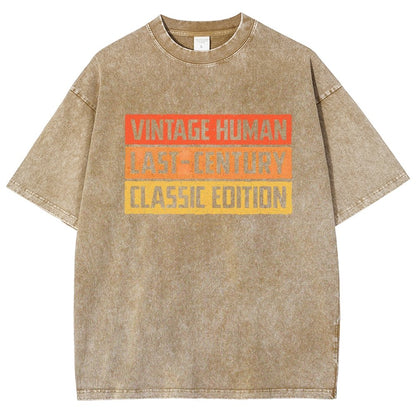 Vintage Human Vintage Distressed T-shirt