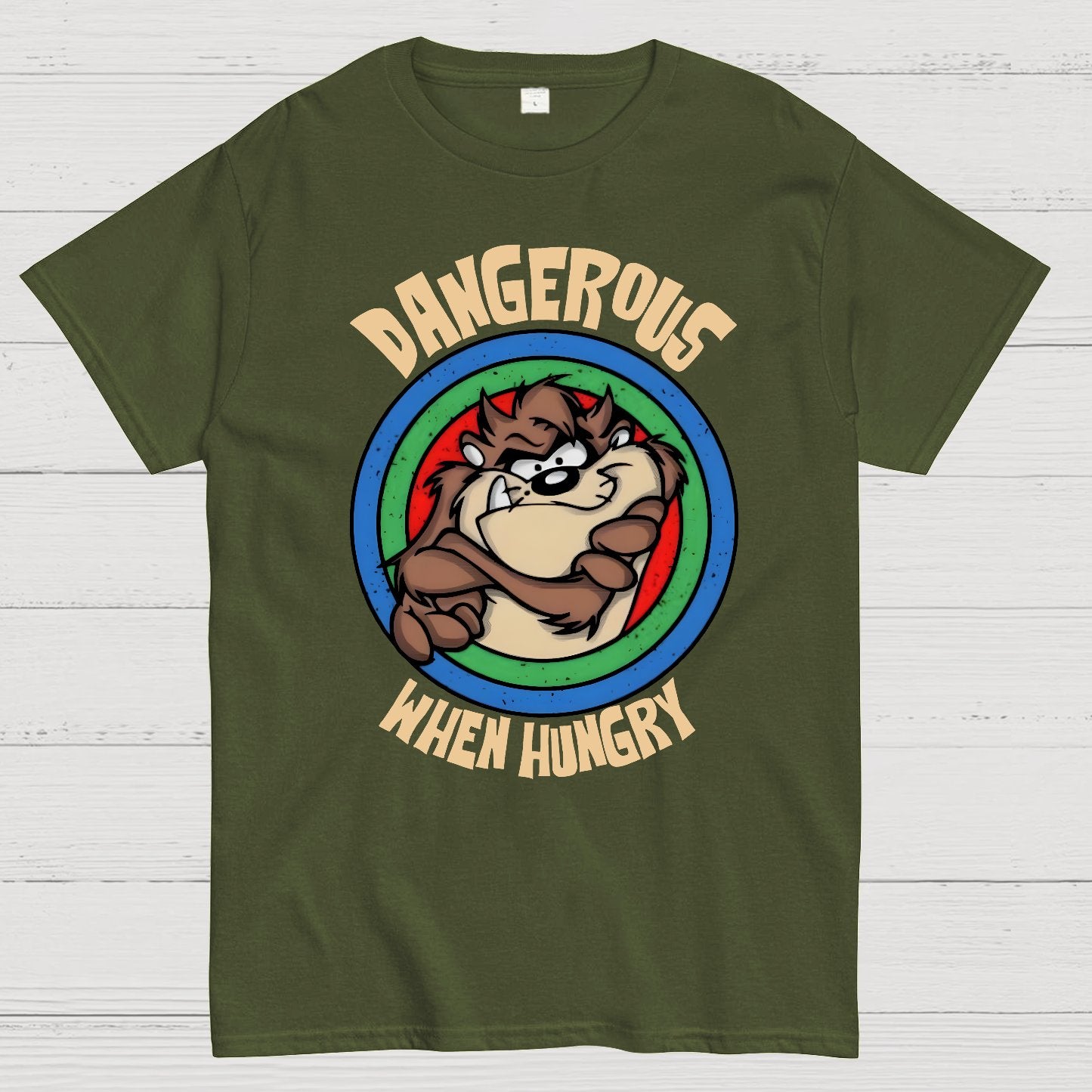 Dangerous When Hungry Geek T-Shirt