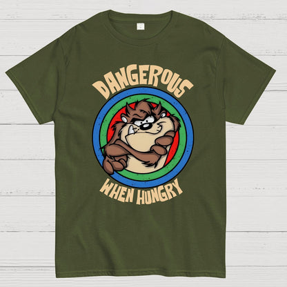 Dangerous When Hungry Geek T-Shirt