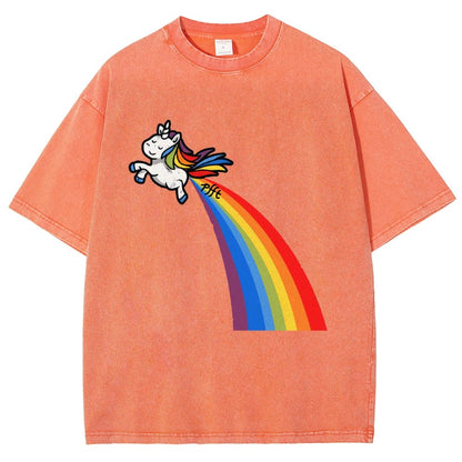 I Fart Rainbows Vintage Distressed T-shirt