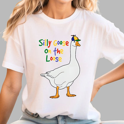 Silly Goose on the Loose Geek T-Shirt