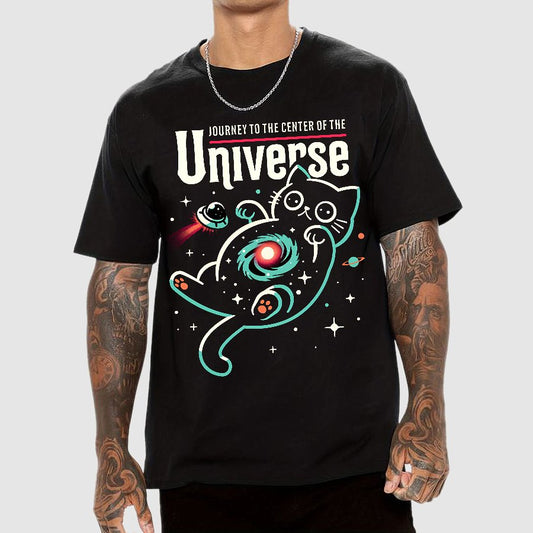 Journey to the Center of the Universe Geek T-Shirt