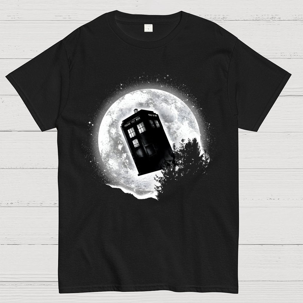 Moonlight Time Machine Geek T-Shirt