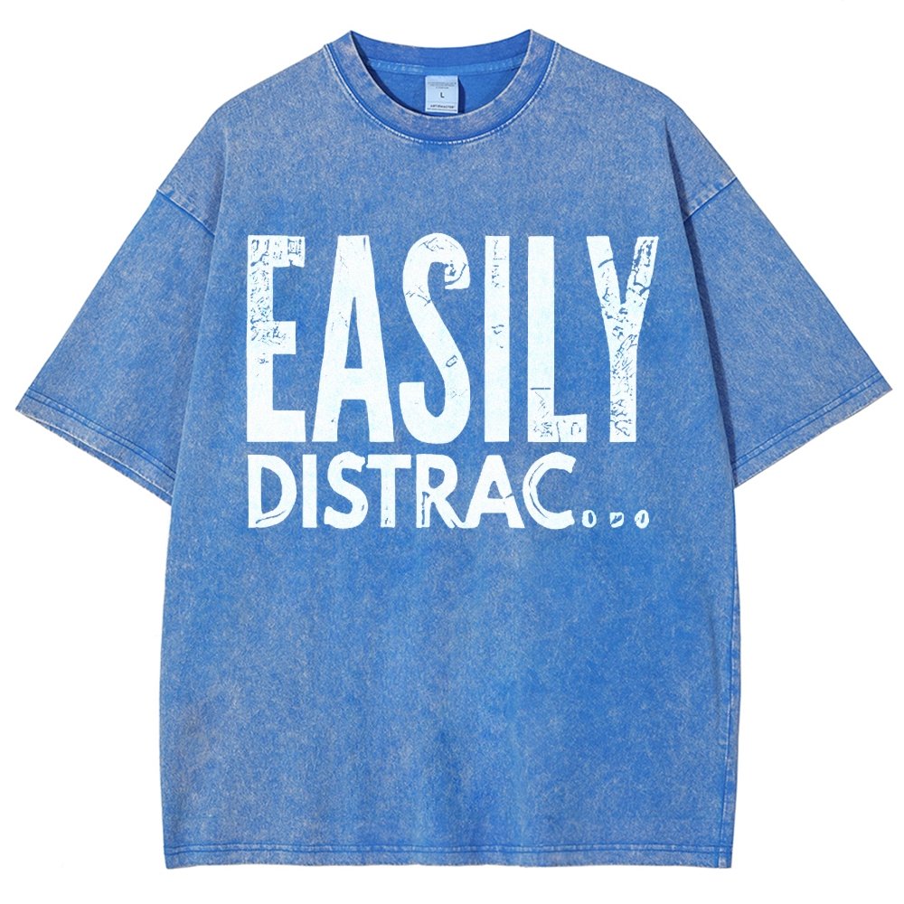 ADHD OCD Awareness Vintage Distressed T-shirt