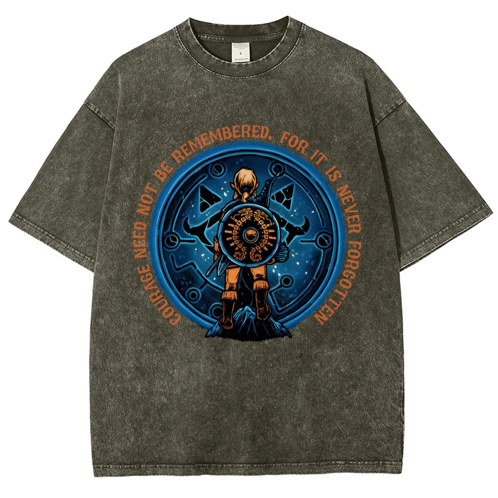 Courage From Within Vintage Distressed T-shirt