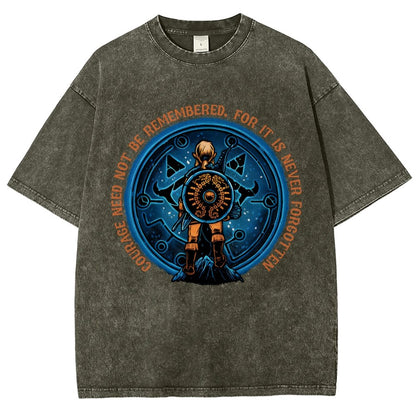 Courage From Within Vintage Distressed T-shirt