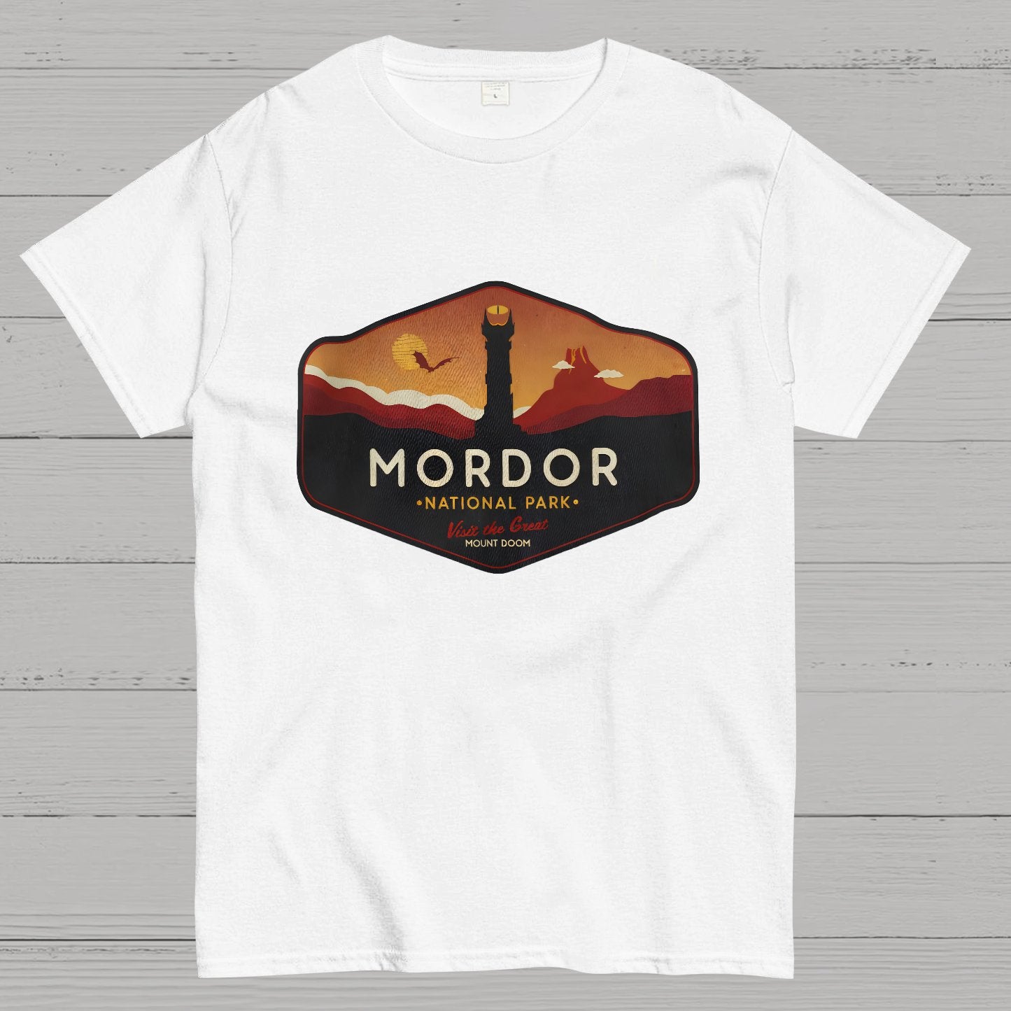 Mysterious Realm National Park Nerdy T-Shirt