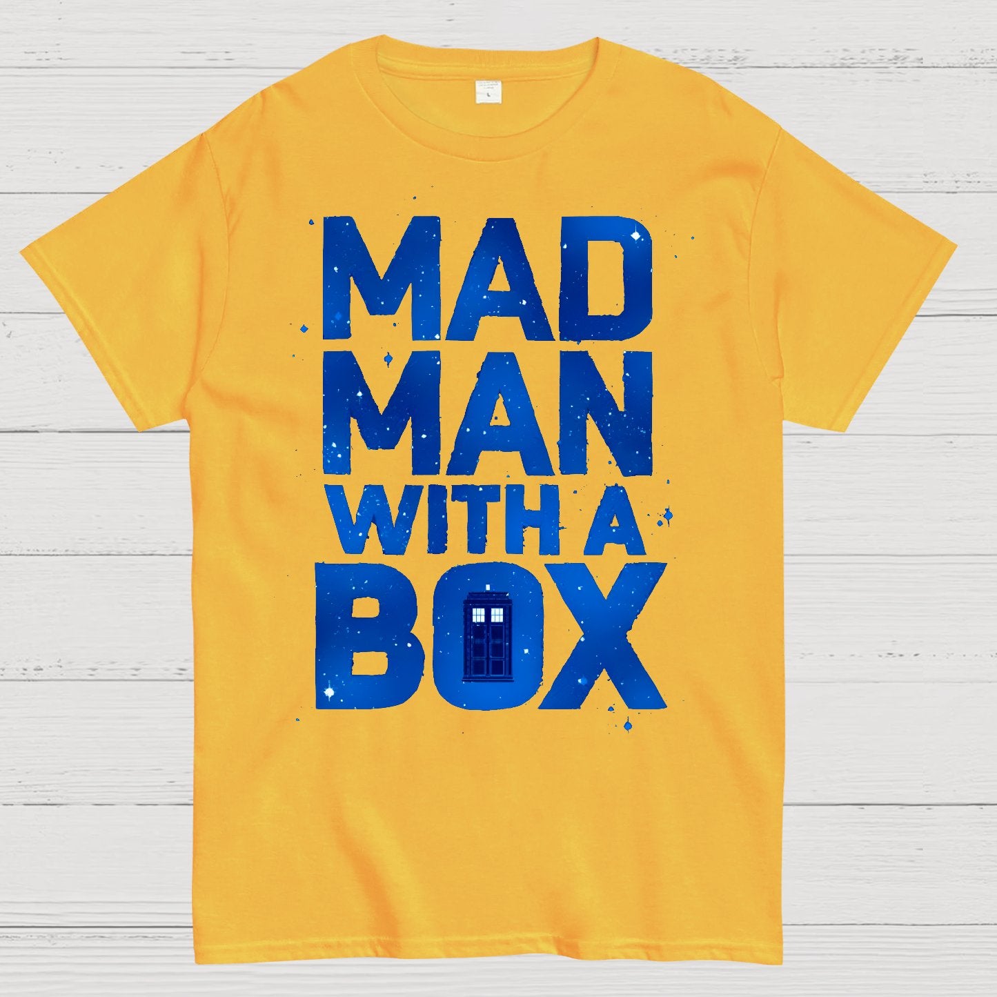 Mad Man With A Box Geek T-Shirt