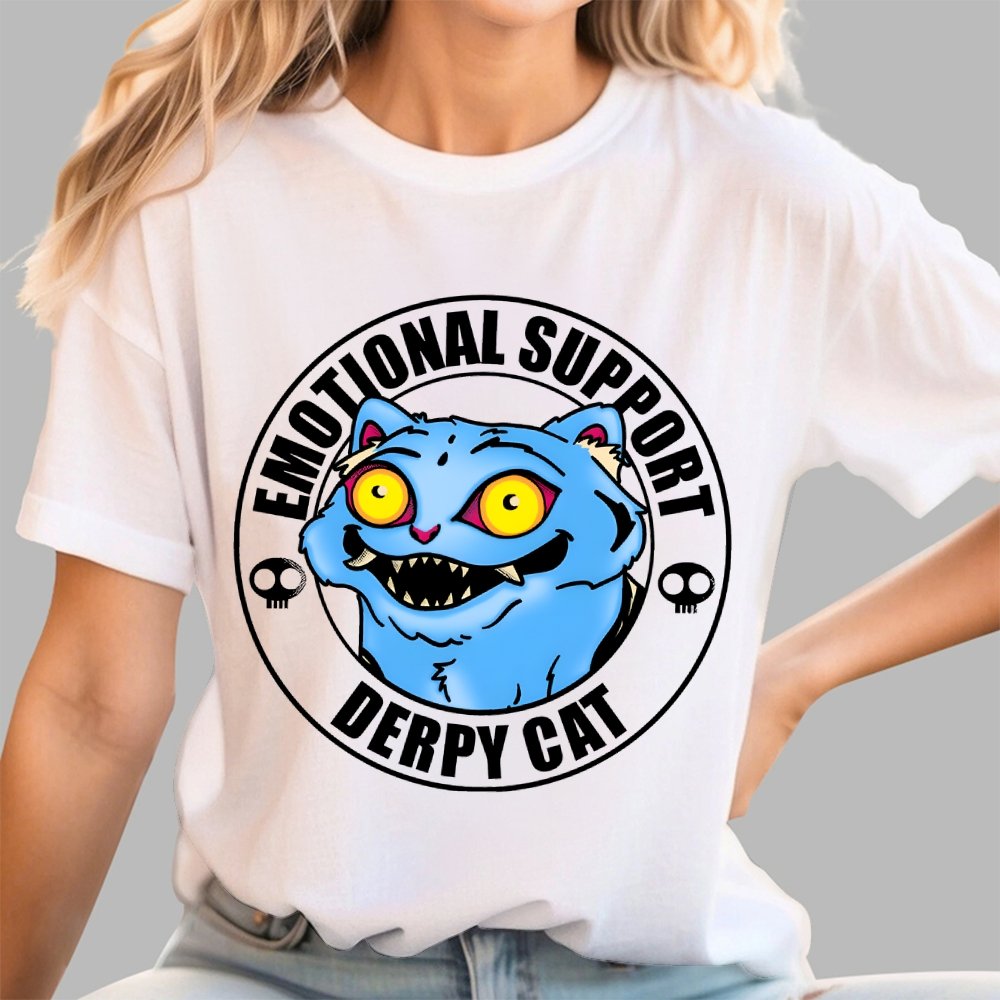 Emotional Support Cat Geek T-Shirt