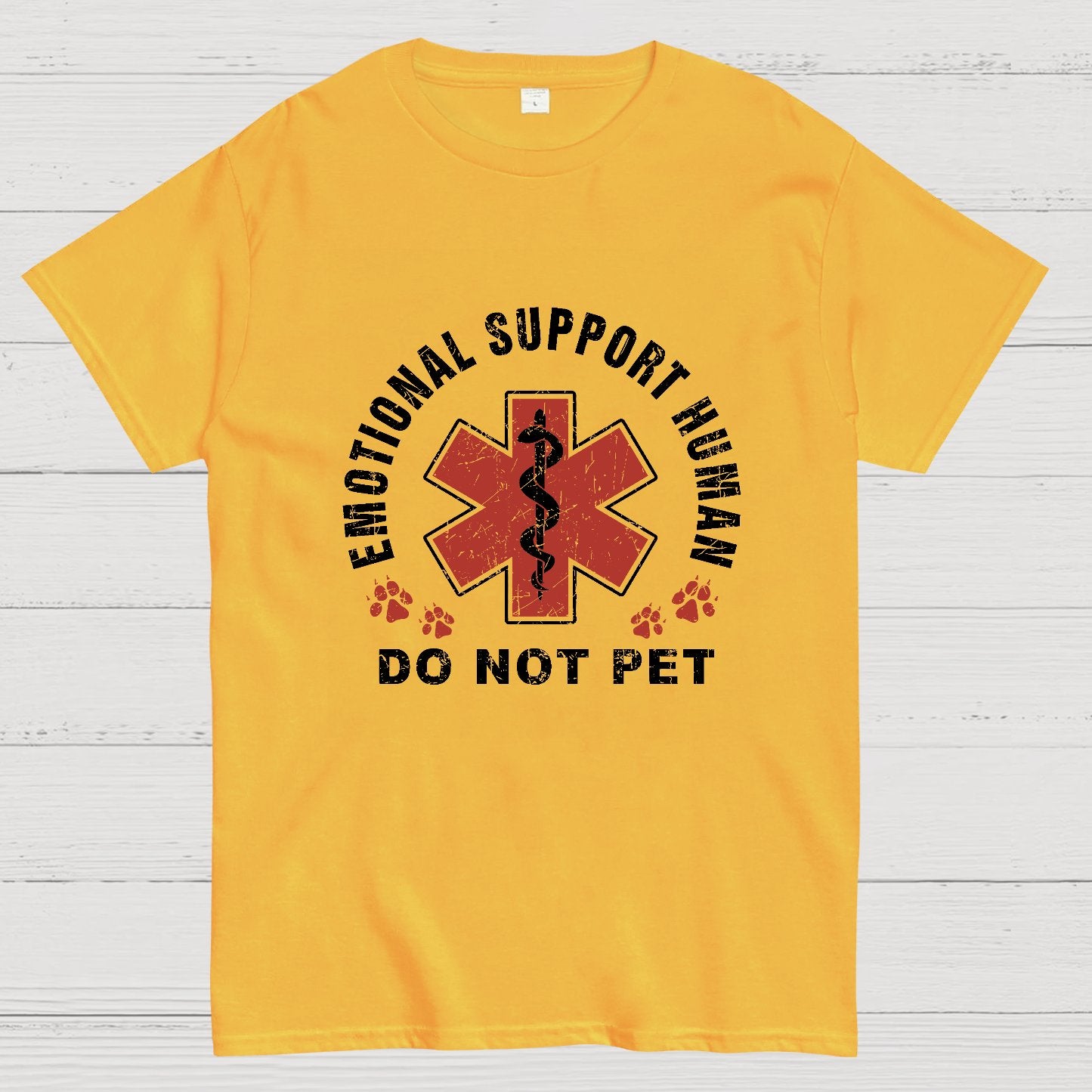 Emotional Support Human Geeky T-Shirt