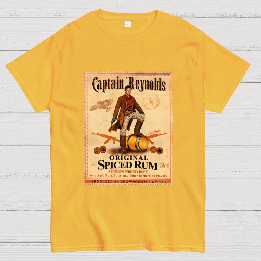 Captain Rogers Spiced Rum Geek T-Shirt
