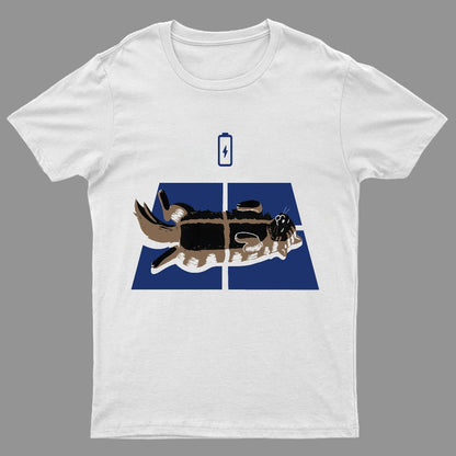 Solar Charging Nerdy T-Shirt