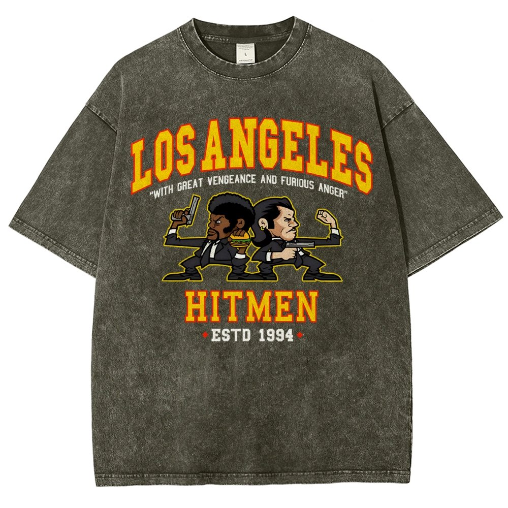 Los Angeles Hitmen Vintage Distressed T-shirt