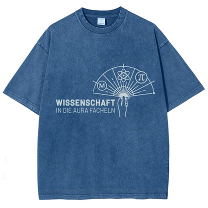 Wissenschaft in die Aura fächeln Vintage Distressed T-shirt