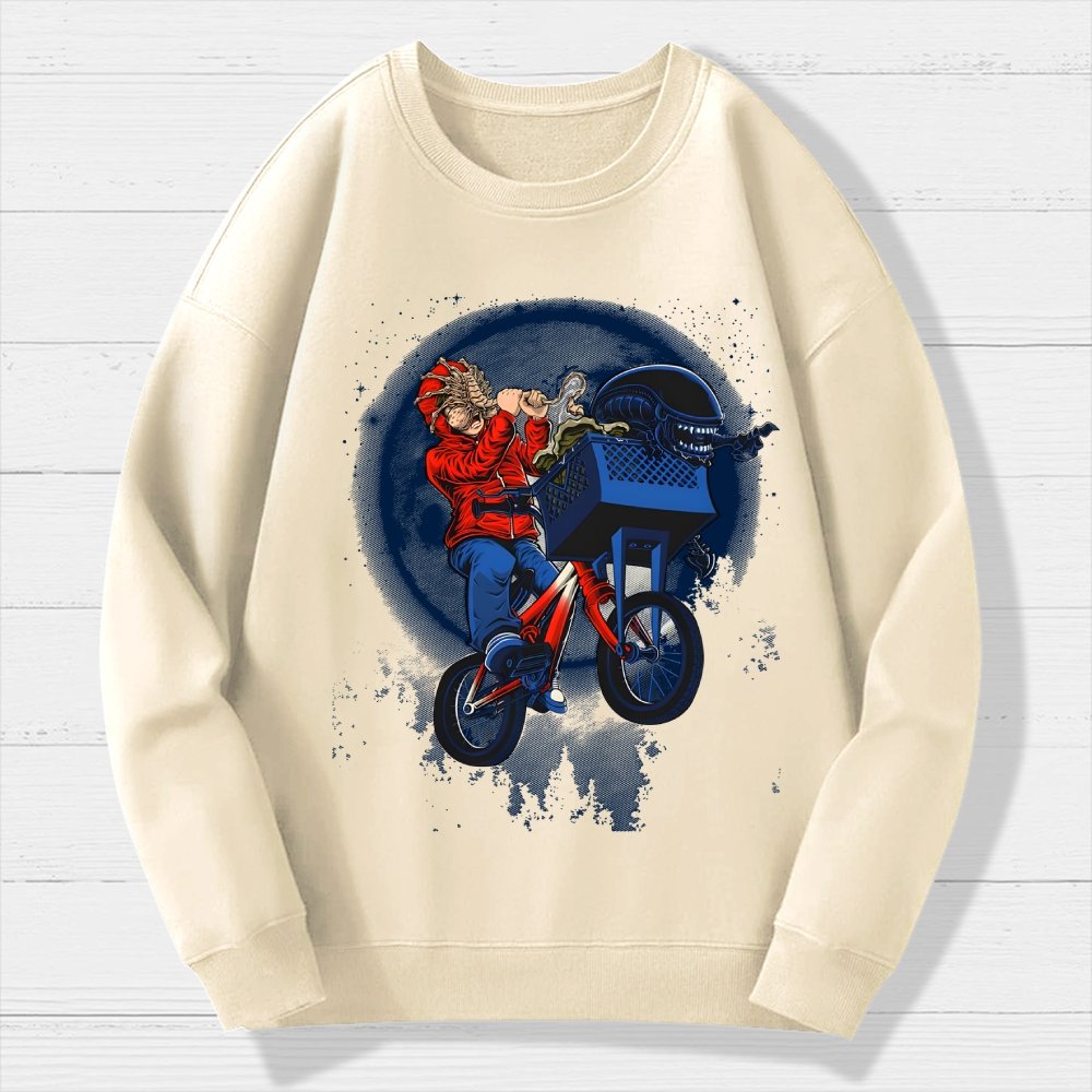NON TERRESTRIAL Geek Cotton Sweatshirt