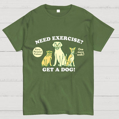 My Dog is My Personal Trainer Geek T-Shirt