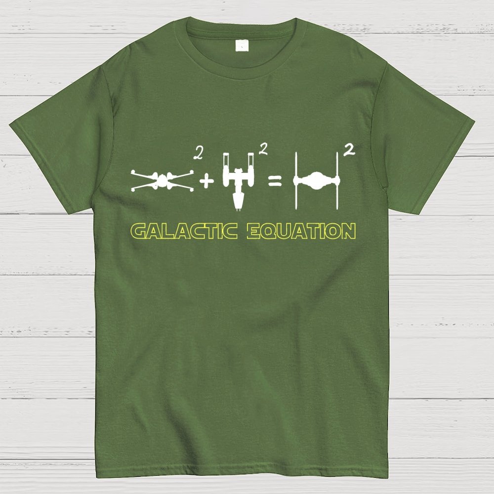Galactic Equation Geek T-Shirt