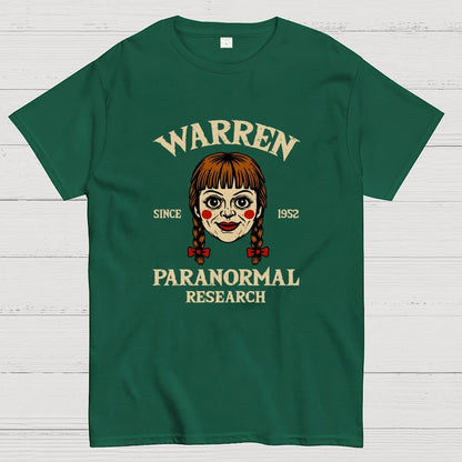 Warren Paranormal Research Geek T-Shirt