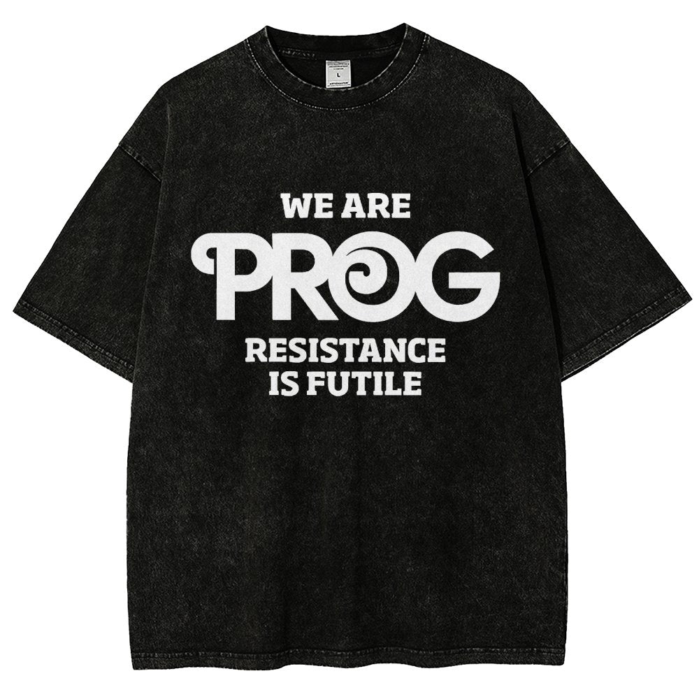 We Are Persistence Is Futile  Vintage Distressed T-shirt