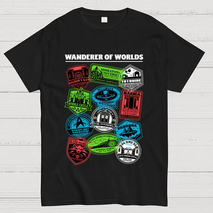 Geek Travel Stamp Geek T-Shirt