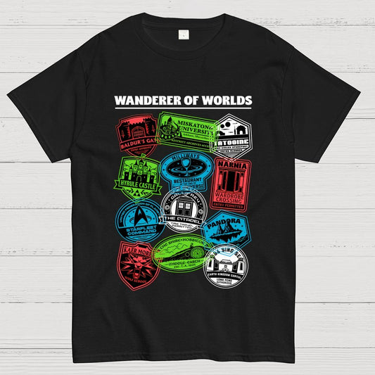 Geek Travel Stamp Geek T-Shirt