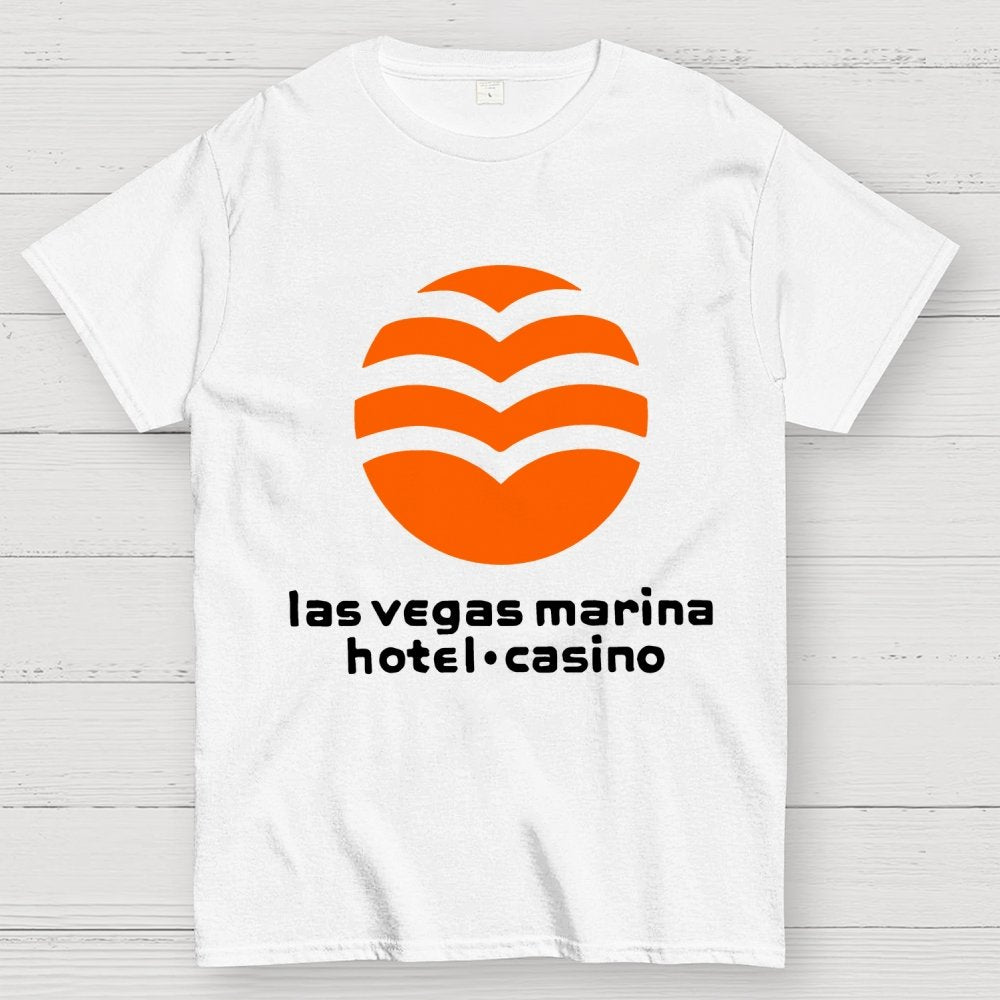 Marina Hotel & Casino - Vintage Las Vegas Unisex Geek T-Shirt