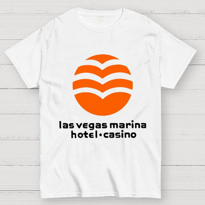 Marina Hotel & Casino - Vintage Las Vegas Unisex Geek T-Shirt