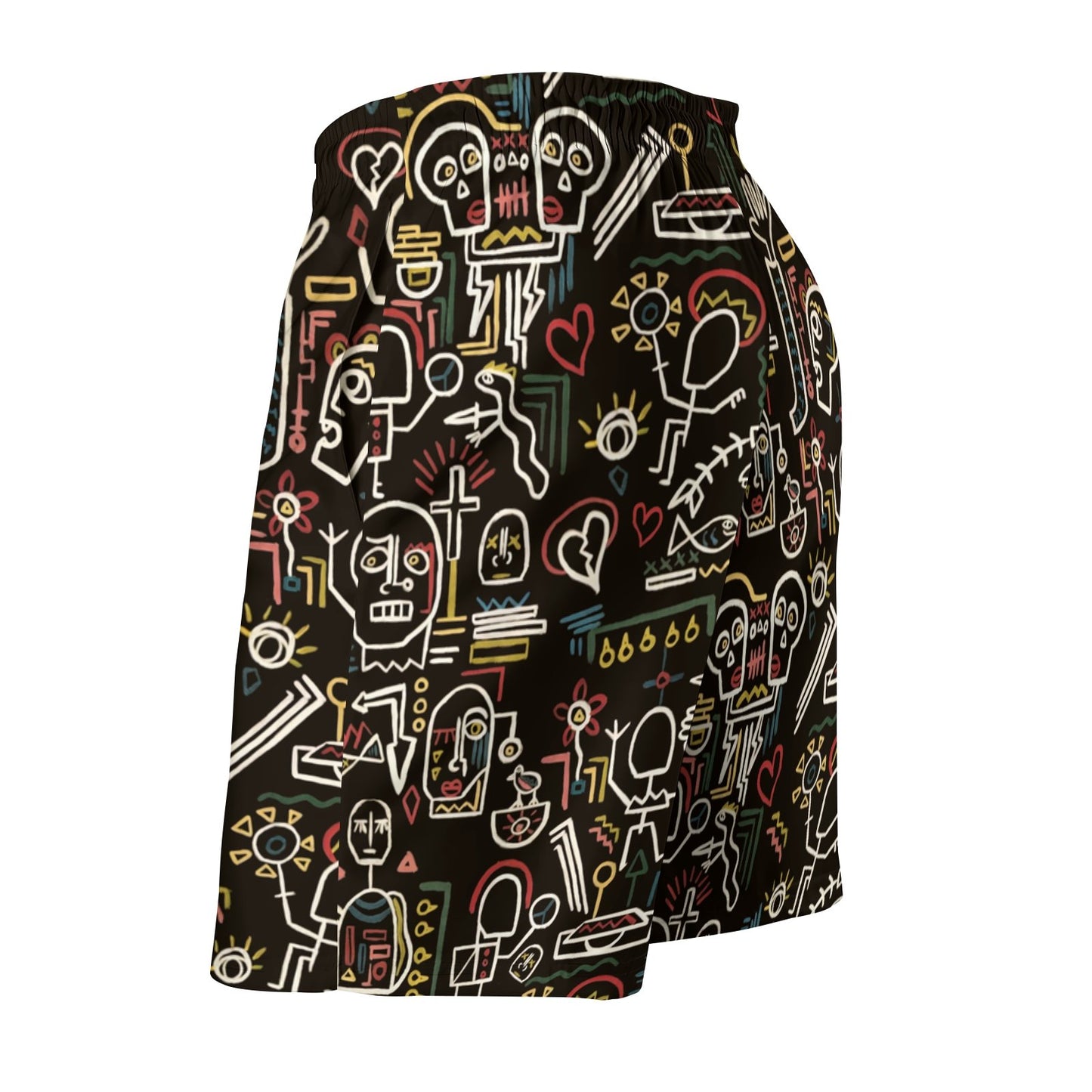 Vintage Graffiti Geek Shorts