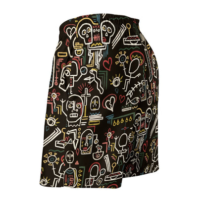 Vintage Graffiti Geek Shorts