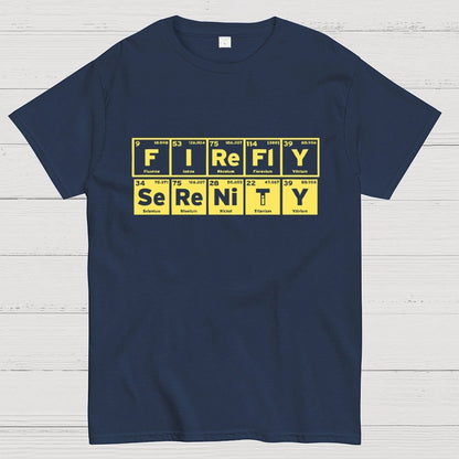 Funny Firefly Starship Symbols Geek T-Shirt