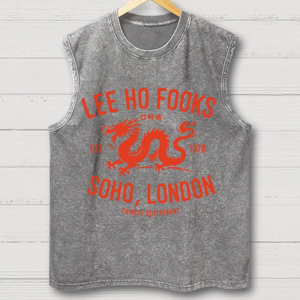 Lee Ho Fooks Vintage Distressed Washed Tank