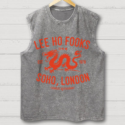 Lee Ho Fooks Vintage Distressed Washed Tank