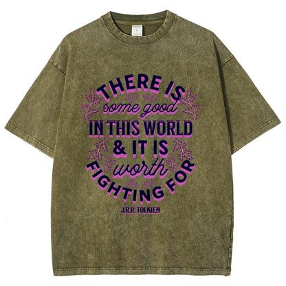 There is Some Good in This World Vintage Distressed T-shirt