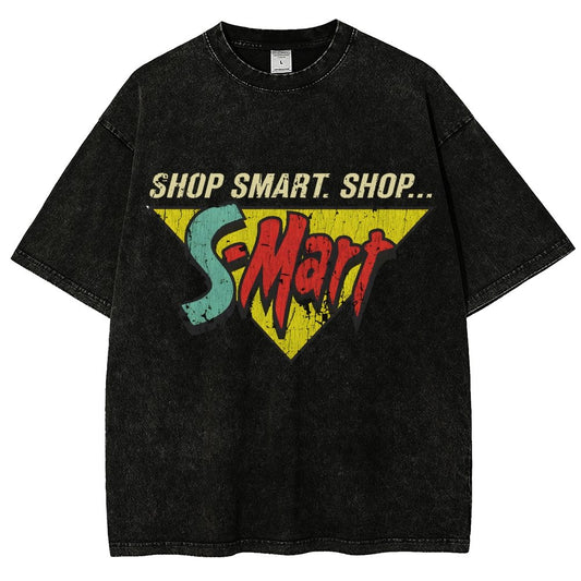 Shop Smart. Shop SmartMart! Vintage Distressed T-shirt