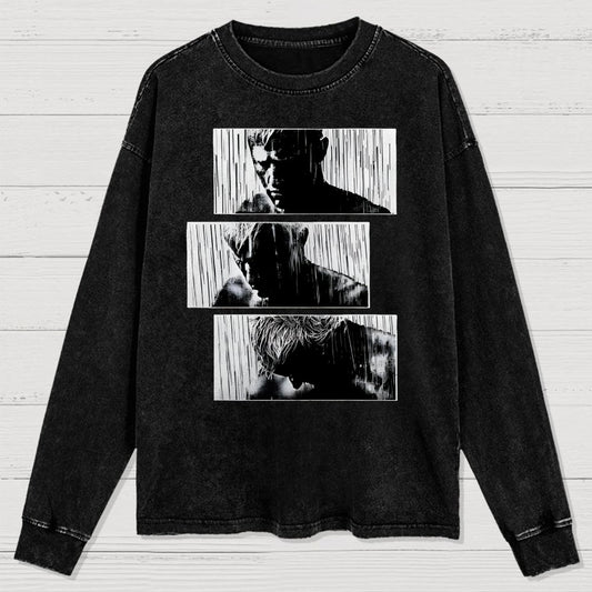 Tears In Rain Washed Long Sleeve Tee